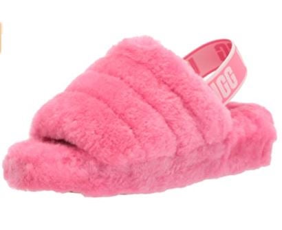 Pink puffy sale uggs